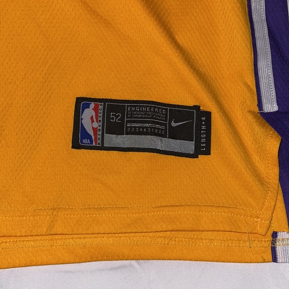 Lakers Jersey Lebron James 23 Size 53 XL - Picture 4 of 6